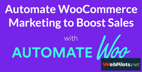 automatewoo v4 8 2 marketing automation for woocommerce nulled 5f786cd26de17