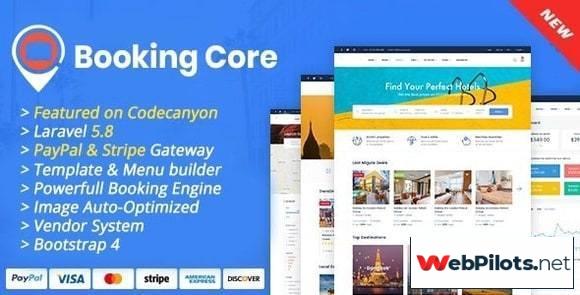 booking core v ultimate booking system nulled script fb