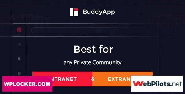 buddyapp v1 8 2 mobile first community wordpress theme 5f78603e261cd
