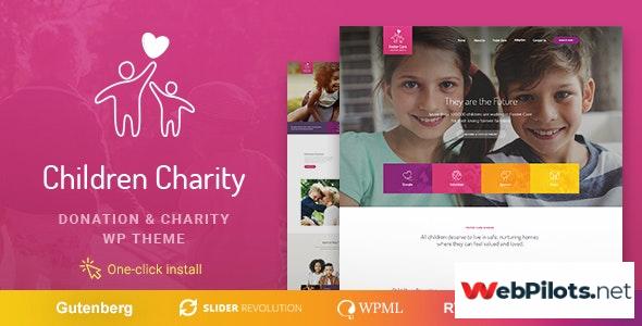 children charity v1 1 0 nonprofit ngo wordpress theme with donations 5f784ac5c4ba1