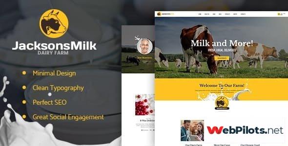 dairy farm eco milk products wordpress theme v1 2 5f785f6ed7f89