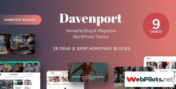 davenport v1 2 4 versatile blog and magazine wordpress theme 5f78729d5884b