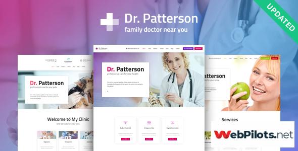 dr patterson v1 2 0 medicine healthcare wordpress theme 5f7857fc54d20