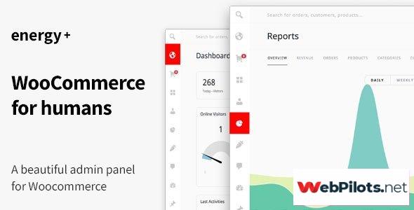 energy v1 2 4 a beautiful admin panel for woocommerce nulled 5f78474c3d989