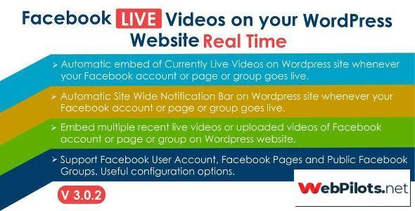 facebook live video auto embed for wordpress v3 0 1 nulled 5f78637e82b29