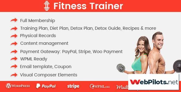 fitness trainer v1 3 8 training membership plugin 5f78668ebb59d