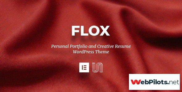 flox v1 0 personal portfolio resume wordpress theme 5f7860749ff37