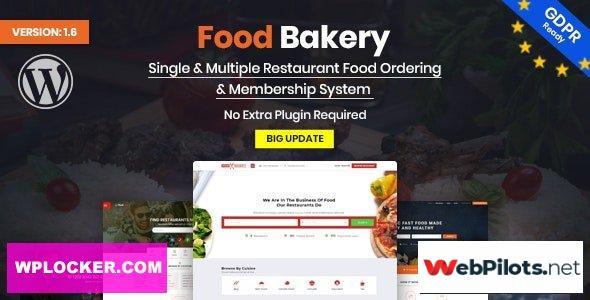 foodbakery v1 8 0 food delivery restaurant directory wordpress theme nulled 5f78639400e42