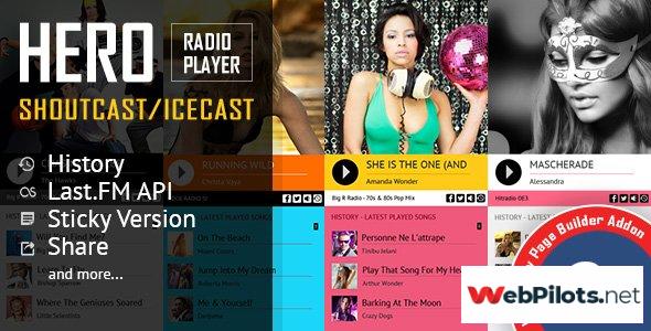 hero v2 3 shoutcast and icecast radio player for wpbakery page builder 5f785d5b9e2b0