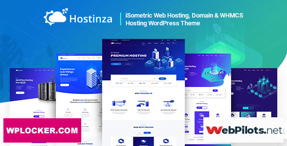 hostinza v2 1 isometric domain whmcs web hosting wordpress theme 5f784ccd3fa1e