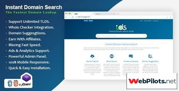 instant domain search script v nulled php fc