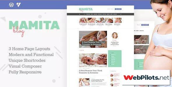mamita v1 0 2 pregnancy maternity blog wordpress theme 5f78614eee2ab