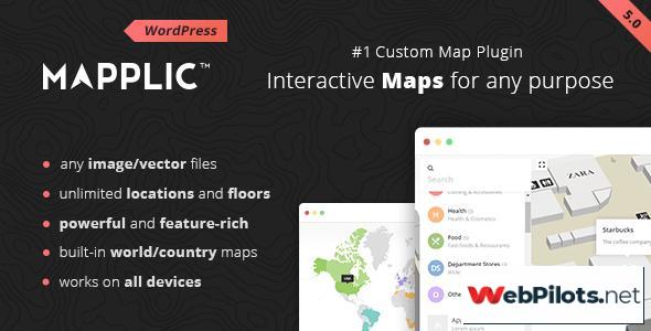 mapplic v6 0 1 custom interactive map wordpress plugin 5f786da828780