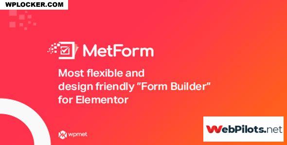 metform pro v1 2 0 advanced elementor form builder nulled 5f7860246160d