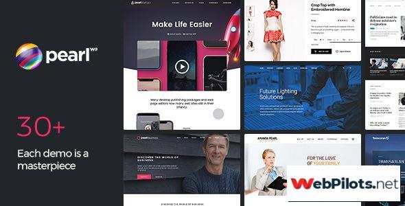 pearl wp v3 1 3 corporate business wordpress theme nulled 5f786afbafc45