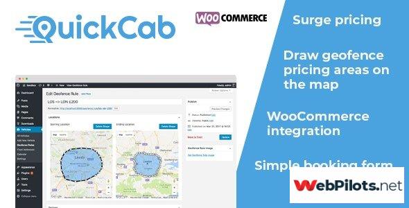 quickcab v1 2 3 woocommerce taxi booking plugin 5f7847afb2330