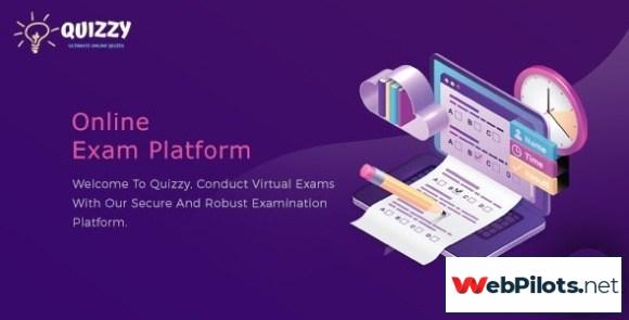 quizzy online examination platform v php script fcaa