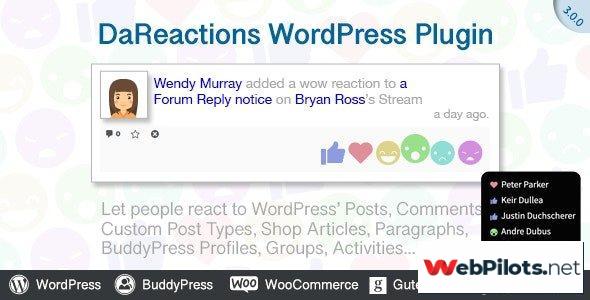 reactions wordpress plugin v fdbddff