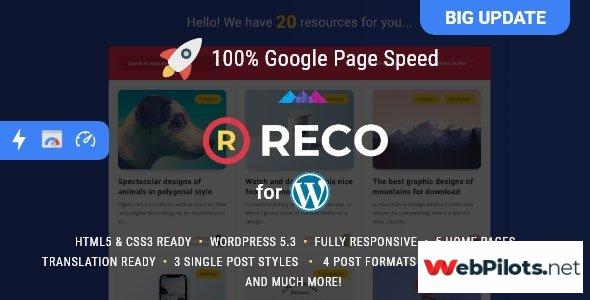 reco v4 5 0 minimal theme for freebies nulled 5f78542bb1c4f