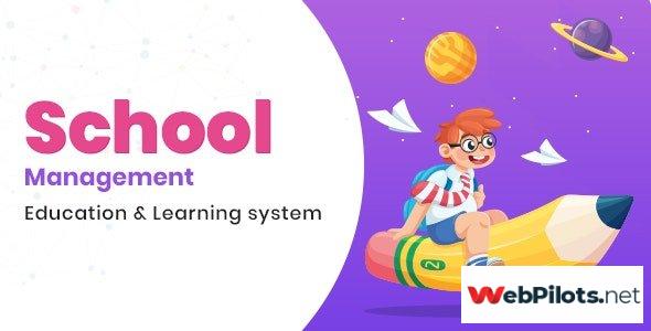 school management v6 2 education learning management system for wordpress nulleb 5f784695bb836