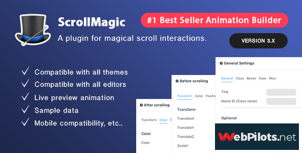 scroll magic v3 7 6 scrolling animation builder plugin 5f787524c2327