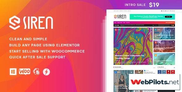 siren v2 0 1 news magazine elementor wordpress theme 5f786a1e96993
