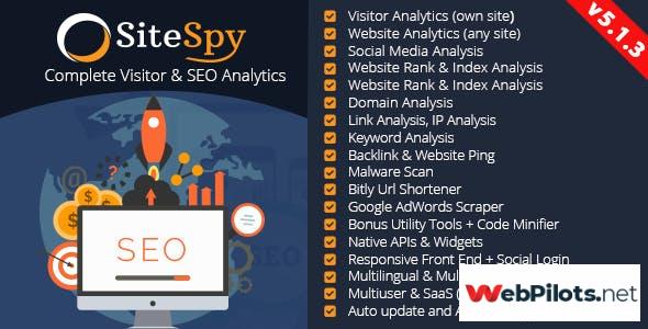 sitespy v the most complete visitor analytics free download fbaa