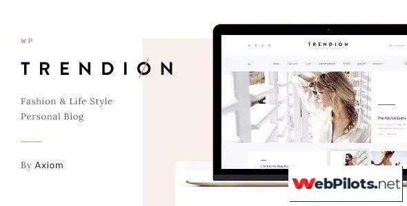 trendion v1 1 7 a personal lifestyle blog and magazine 5f78680d6ba0b