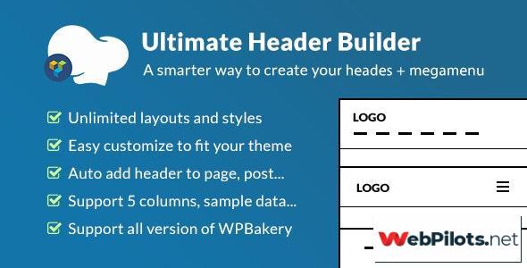 ultimate header builder v1 5 9 addon wpbakery page builder 5f786219a22d3