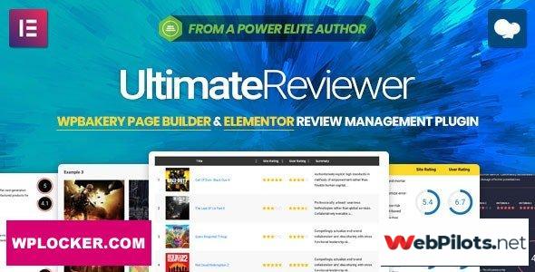 ultimate reviewer v2 5 2 elementor wpbakery page builder addon 5f786173915d6