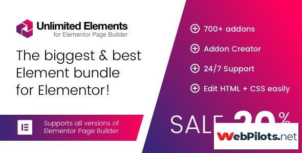 unlimited elements for elementor page builder v1 4 19 nulled 5f7876b9eff3e