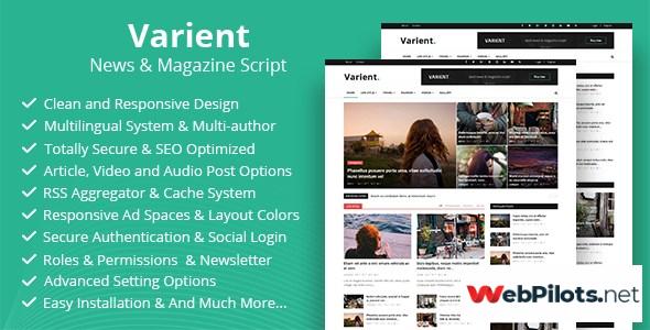 varient v news and magazine script nulled update fbacfe