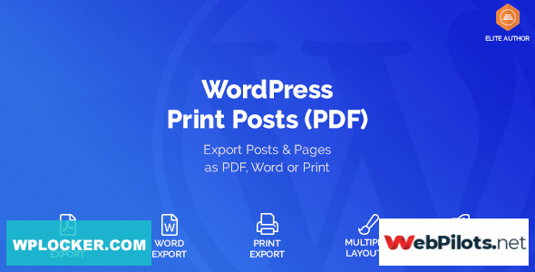 wordpress print posts pages pdf v1 4 3 5f785d05842ad