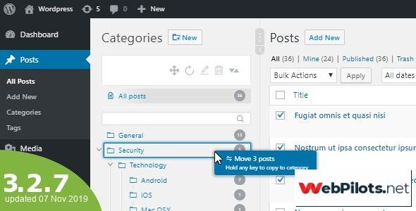 wordpress real category management v3 2 14 custom category term order tree view nulled 5f78620d105f8