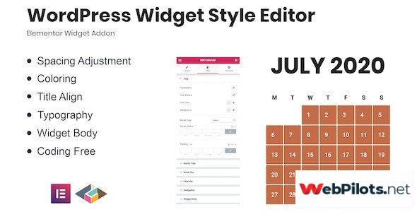 wordpress widget style editor elementor addon v1 0 0 5f7850016d829