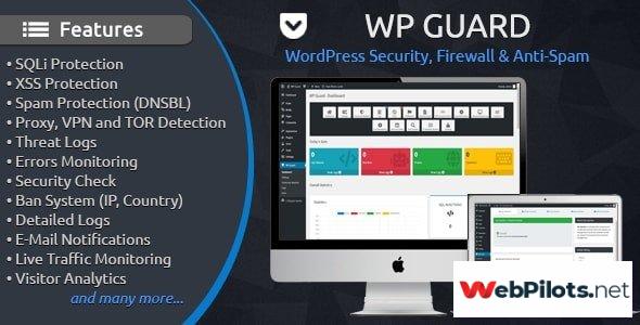 wp guard v1 4 security firewall anti spam plugin for wordpress 5f785300ba46e