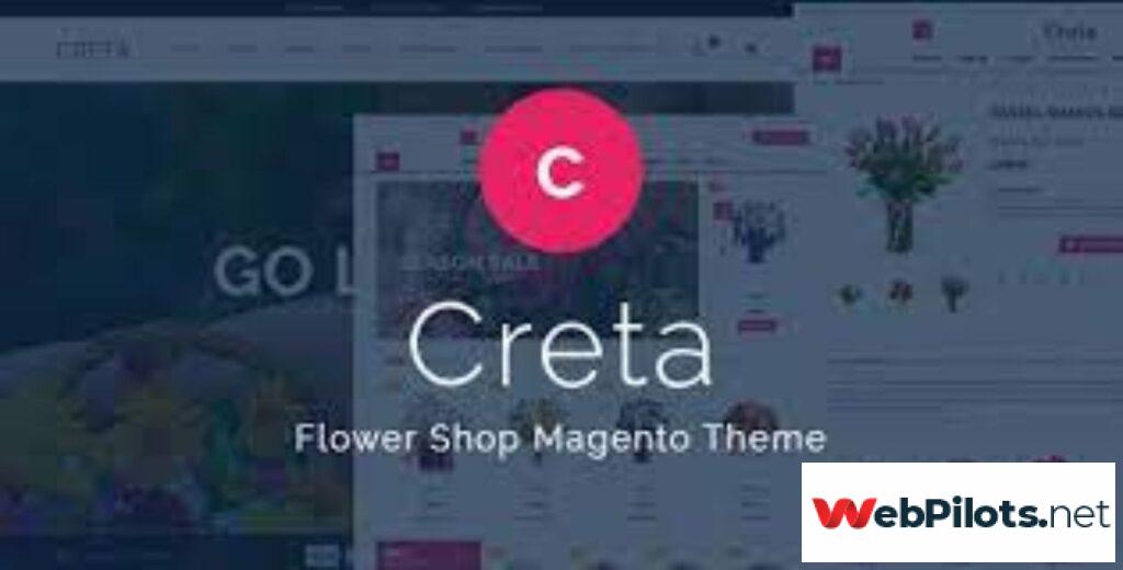Creta Flower Shop WooCommerce WordPress Theme