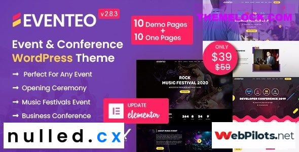 Eventeo Event Conference WordPress Theme