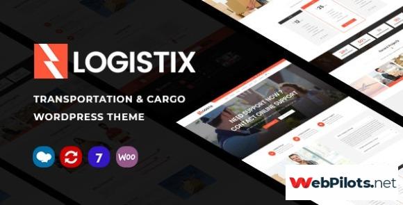 Logistix v1.17 Responsive Transportation WordPress Theme