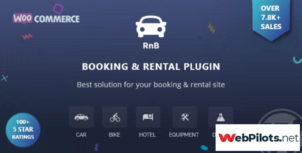 RnB WooCommerce Rental Bookings System 1