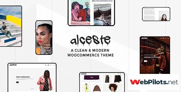 Alceste A Clean and Modern WooCommerce Theme