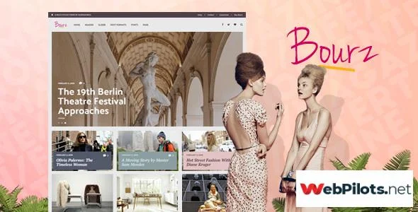Bourz Life Entertainment Fashion Blog Theme