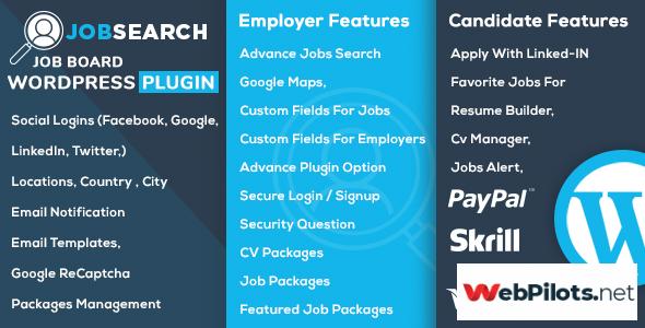 JobSearch v1.9.3 WP Job Board WordPress Plugin
