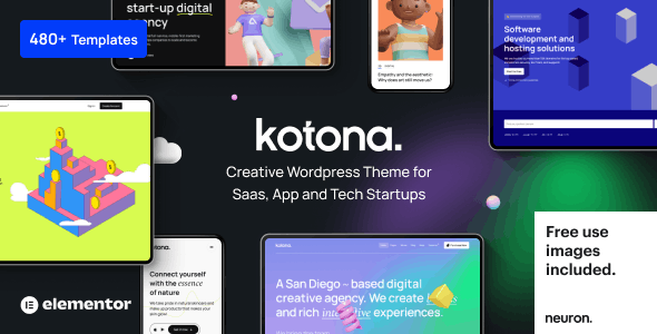 Kotona Software and App Landing Page Theme