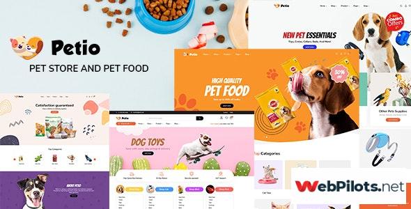 Petio Pet Store WooCommerce WordPress Theme