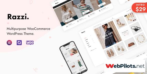 Razzi Multipurpose WooCommerce WordPress Theme