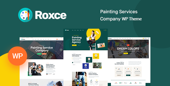 Roxce Painting Services WordPress Theme