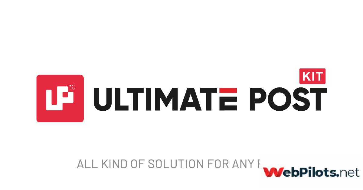 Ultimate Post Kit Pro For Elementor