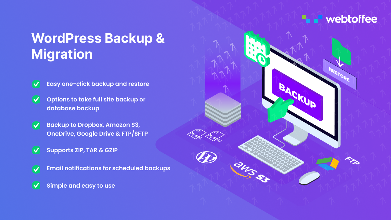 WordPress backup and migration plugin featured image